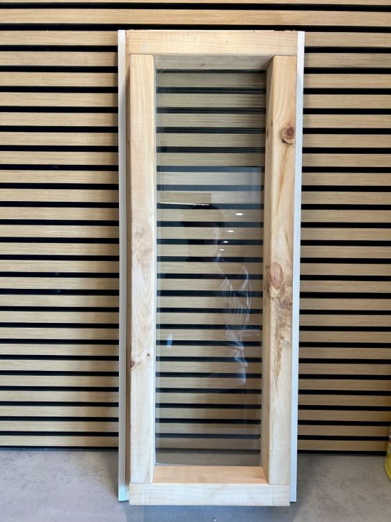 Image de Fenêtre en bois recouverte d'Aluminium- Couleur Bisque