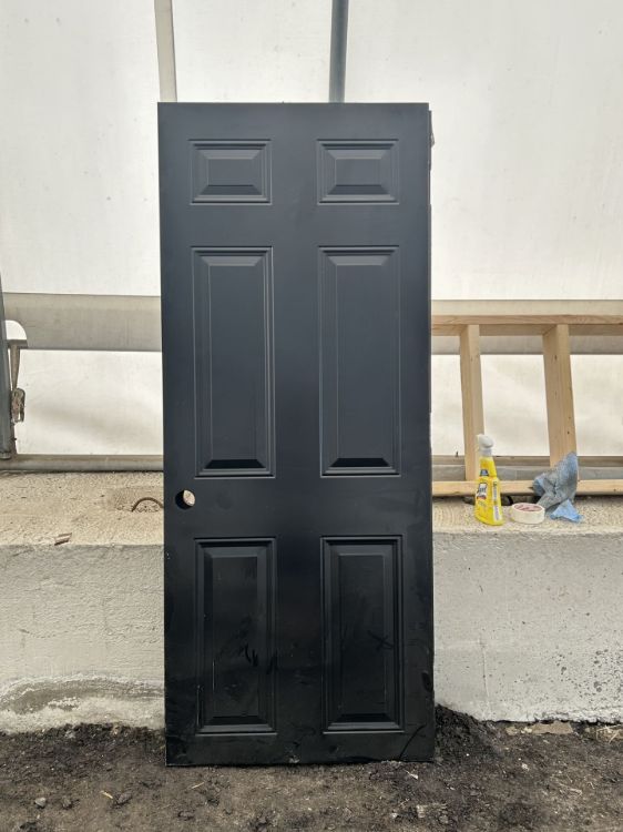 Image de Porte-(Noir/Intérieur blanc)