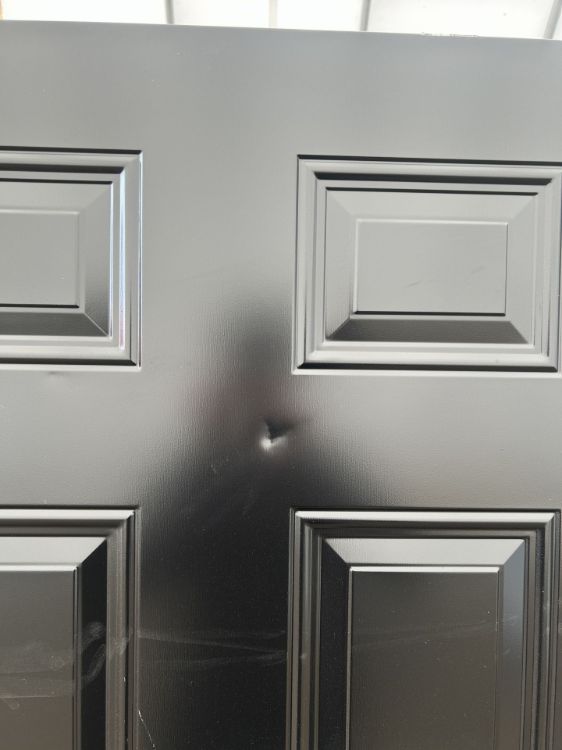 Image de Porte (Noir/blanc intérieur)