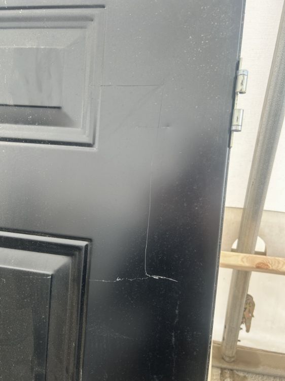 Image de Porte - (Noir/intérieur blanc)