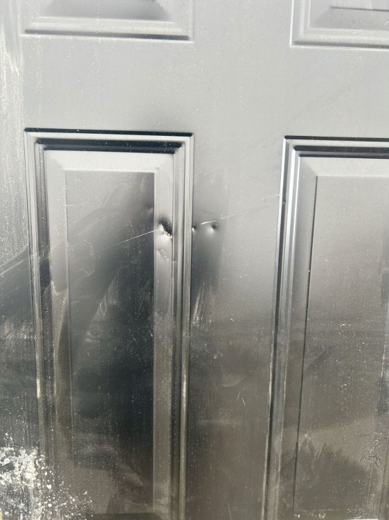 Image de Porte - (Noir/intérieur blanc)