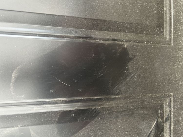 Image de Porte - (Noir/intérieur blanc)