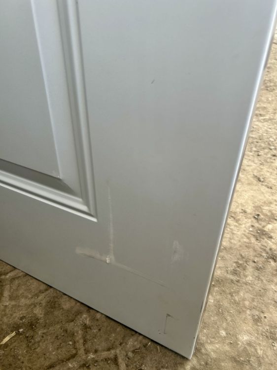 Image de Porte (Noir/intérieur blanc) 36'' x 80''