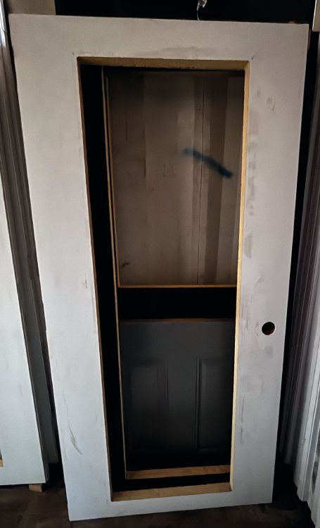 Image de Porte 36'' x72 '' - Blanc - Grande fenêtre